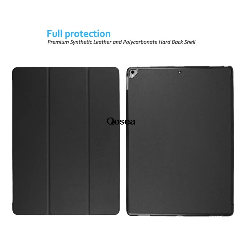Qosea новый для Apple iPad Pro 12 9 дюймов класса люкс из искусственной кожи смарт-чехол с