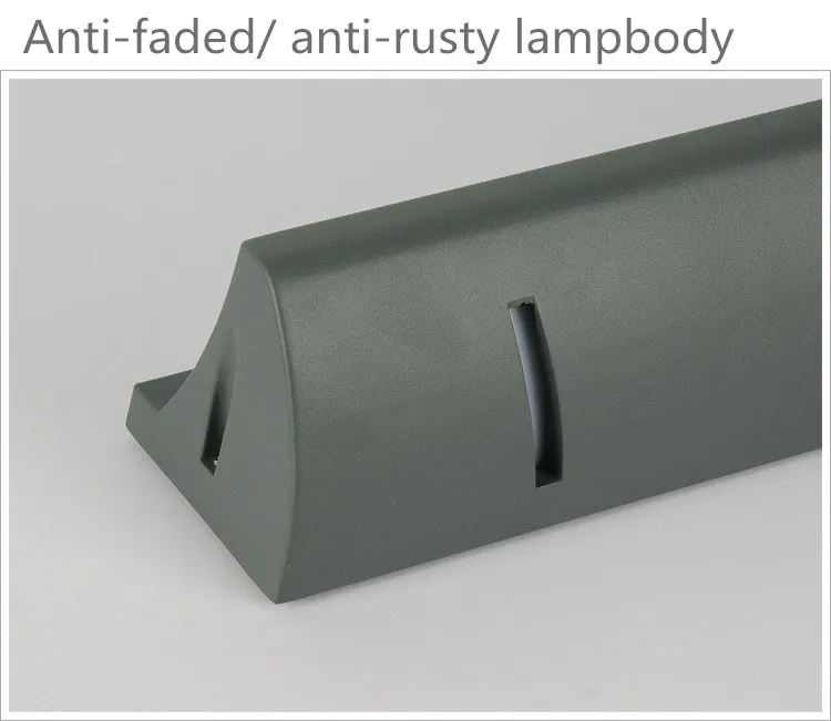 Светодиодный настенный светильник практичные наружные лампы из чистого