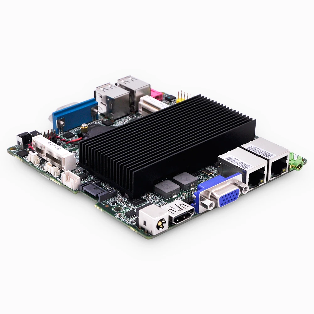 OEM Qotom Мини ПК плата Q1007G2 P celeron 1007U двухъядерный низкомощный безвентиляторный