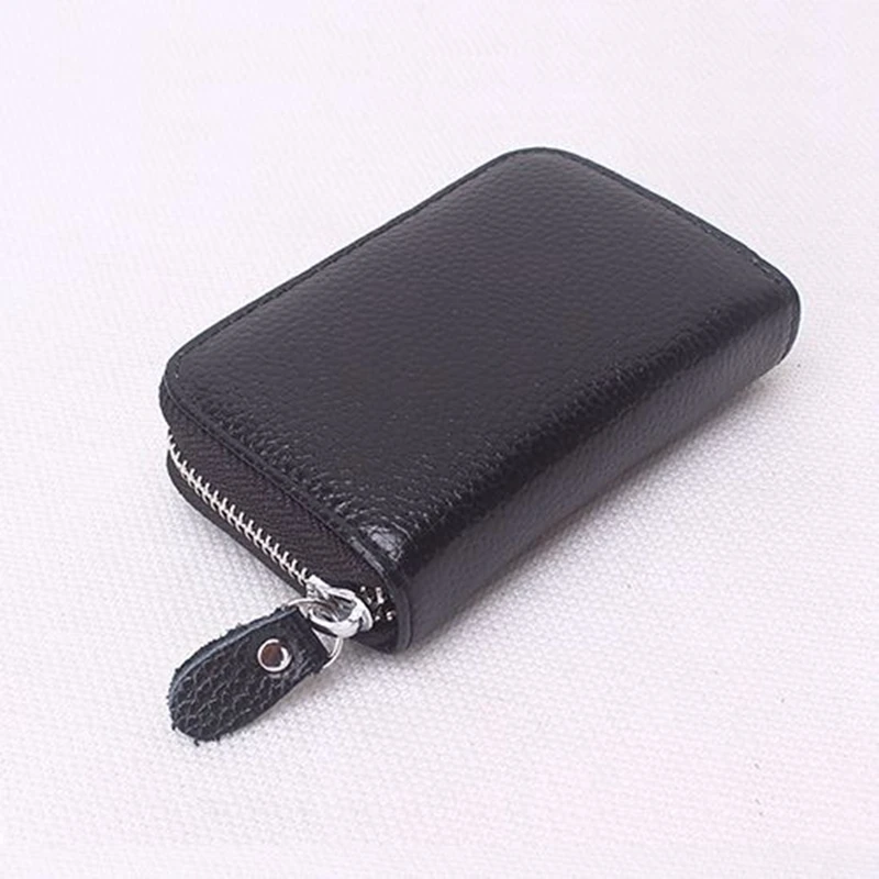 Брендовый дизайнерский женский держатель для кредитных карт на молнии с