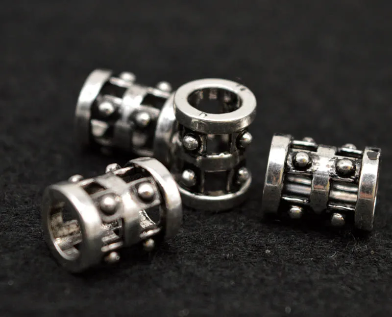 1 шт. античные серебряные бусины викингов для браслетов ожерелье бороды волос