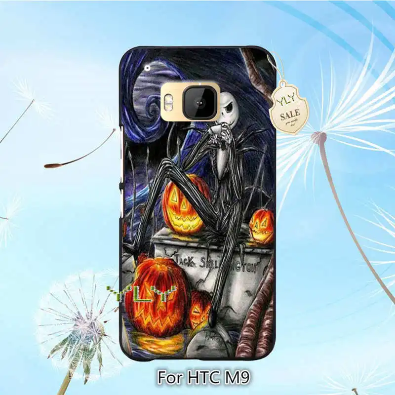 Хэллоуин череп 1 прекрасный пластик жесткий телефон аксессуары случае для HTC M9 |