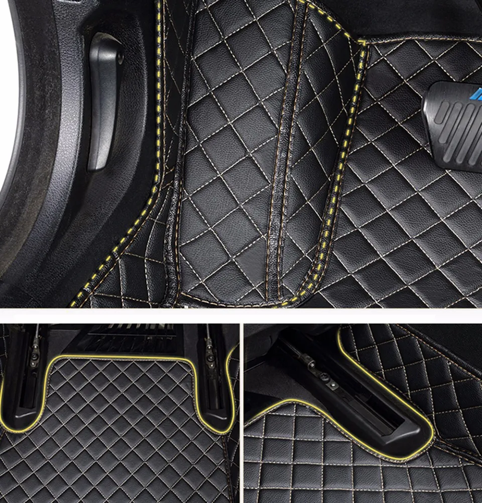 Пользовательские автомобильные коврики для vw Volkswagen Beetle CC Golf 4 5 6 Jetta Passat tiguan 2012 touareg 2004 2005 2006 аксессуары