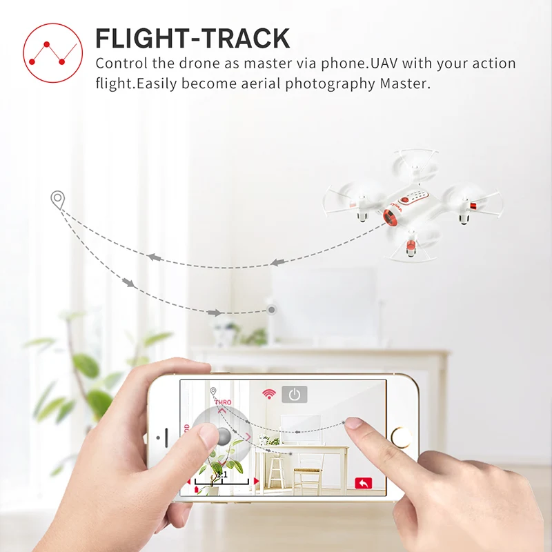 SYMA X20W мини Дрон Wi Fi камера FPV в режиме реального времени пульт дистанционного