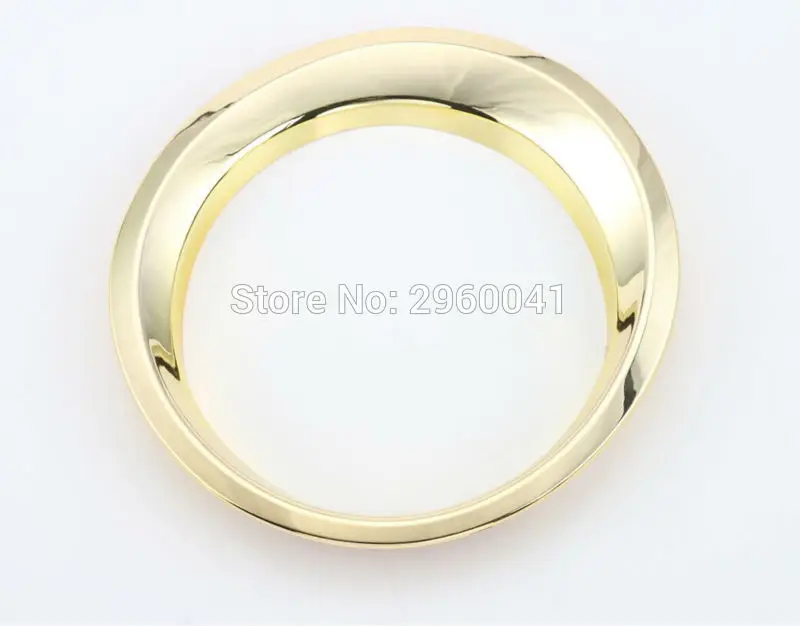 2 шт. золото ABS спереди лампы головного света накладка кольцо Стикеры Gurad рамы