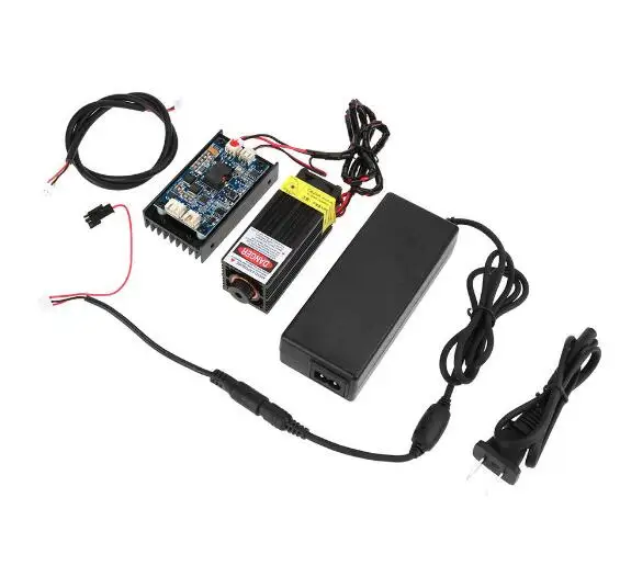 450 нм 15W Laser Module W Heatsink Fan Support TTL PWM for DIY Engraver J 450nm T|Запчасти для деревообрабатывающих