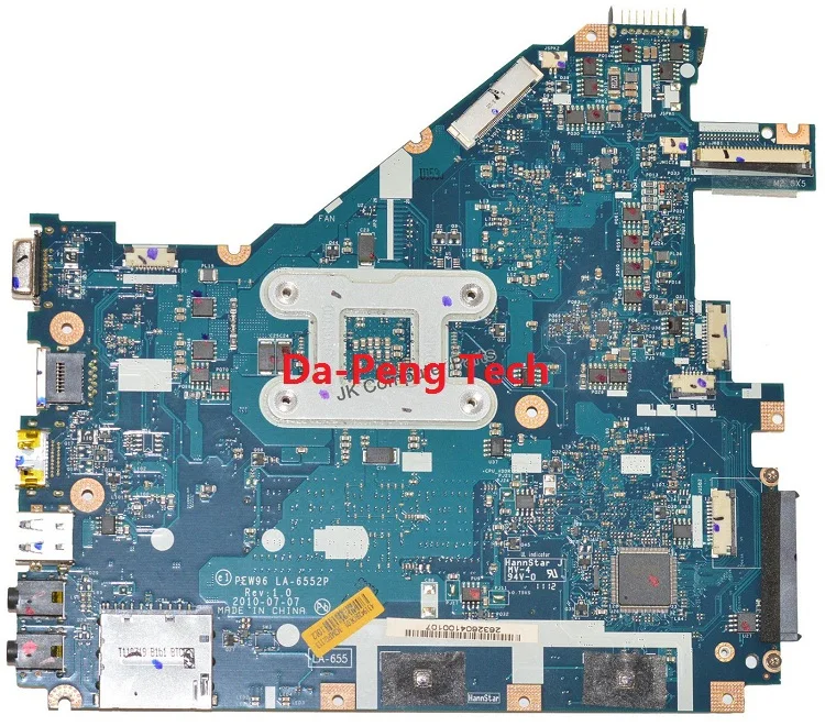 Материнская плата KEFU для ноутбука ACER Aspire 5552G NV50A MBR4602001 Олово L01 LA-6552P 100% TSTED GOOD |