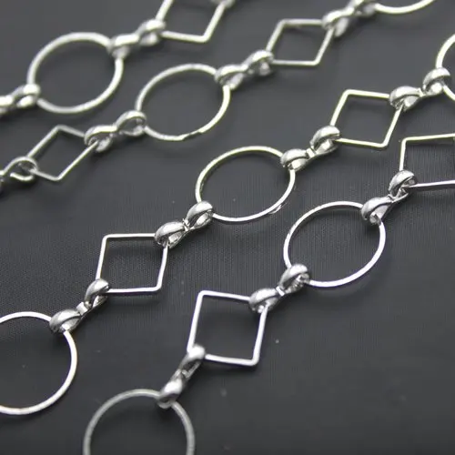 Бесплатная доставка! 20 м 12 мм 10 тусклые серебряные цепочки|chain findings|silver findingsfindings