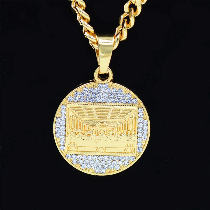 Изысканное ожерелье с подвеской Последний Ужин Иисусом популярное украшение в