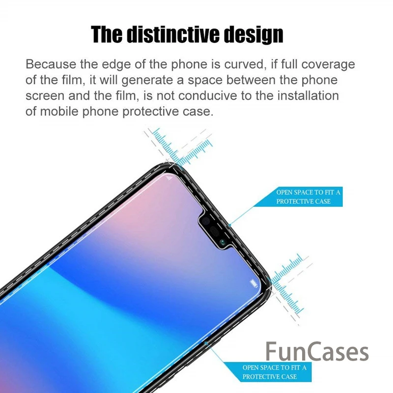 Экран протектор для huawei P20 Pro P8 P10 P9 Lite 2017 2.5D защитной пленкой на плюс c закаленным