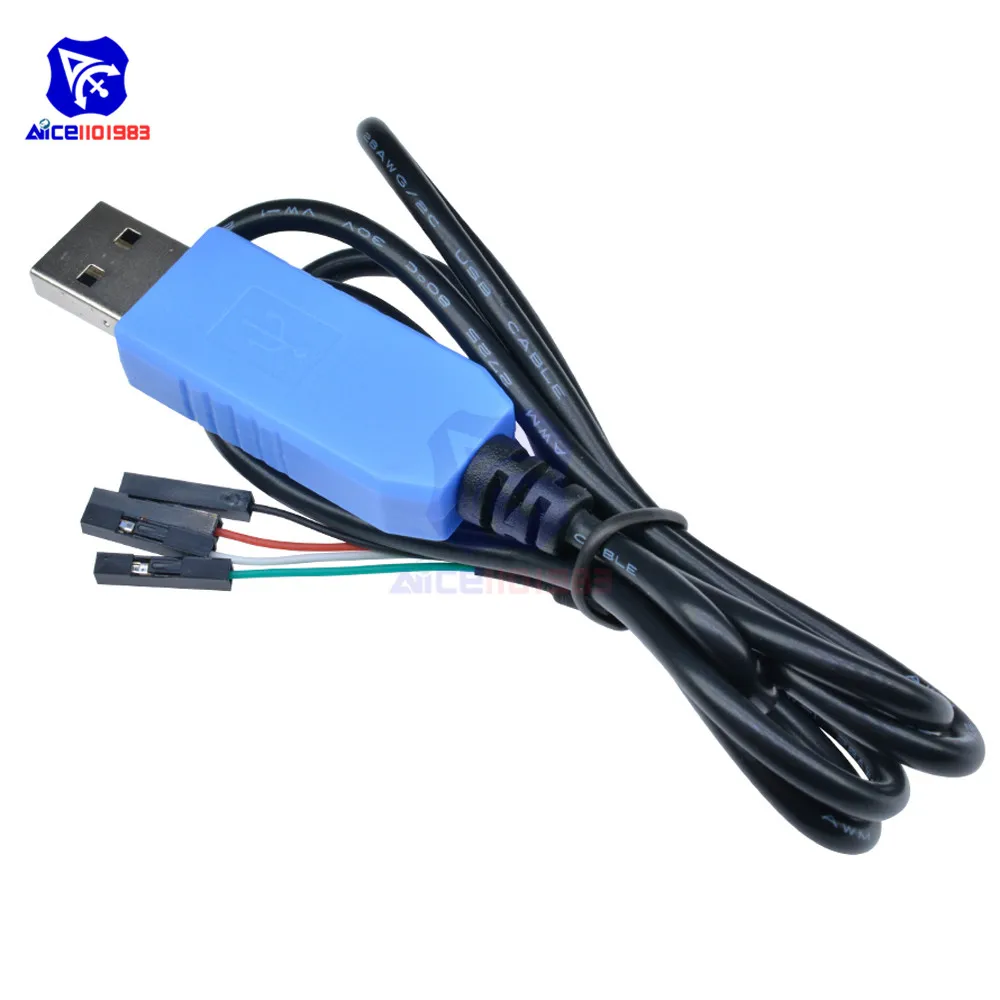 Кабель для скачивания PL2303TA USB 3 В 5 VCC|Интегральные схемы| |