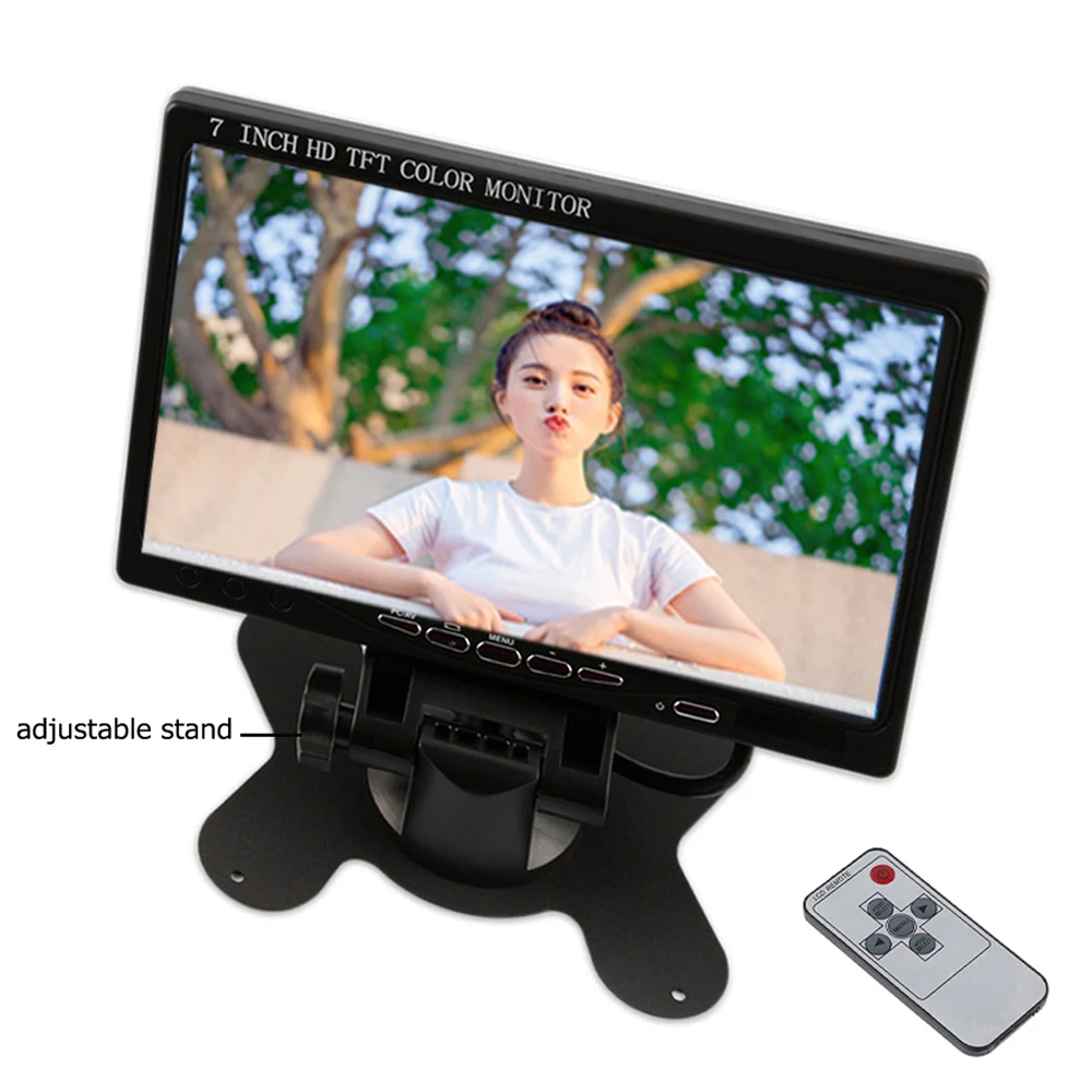ЖК дисплей Podofo для системы видеонаблюдения 7 дюймов HDMI/VGA/видео/аудио DC 12 В|computer
