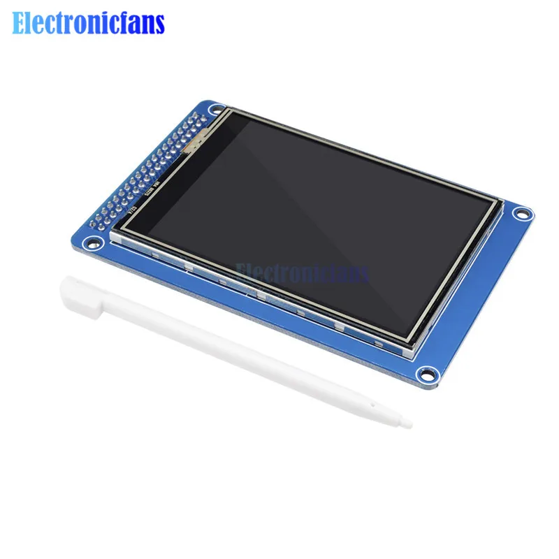 3,2 дюймов 240x320 RGB TFT ЖК-модуль дисплей, чем 128x64 ЖК ILI9341 контроллер 3,3 В 16 бит RGB565 DIY с сенсорной панелью sd-карта