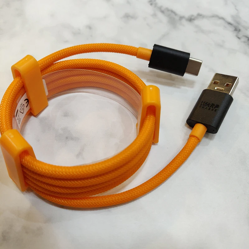 Нейлоновый кабель для Oneplus 6t 6 5t 5 3t 3 Mclaren USB Type C устройство быстрой зарядки шнур 1 м