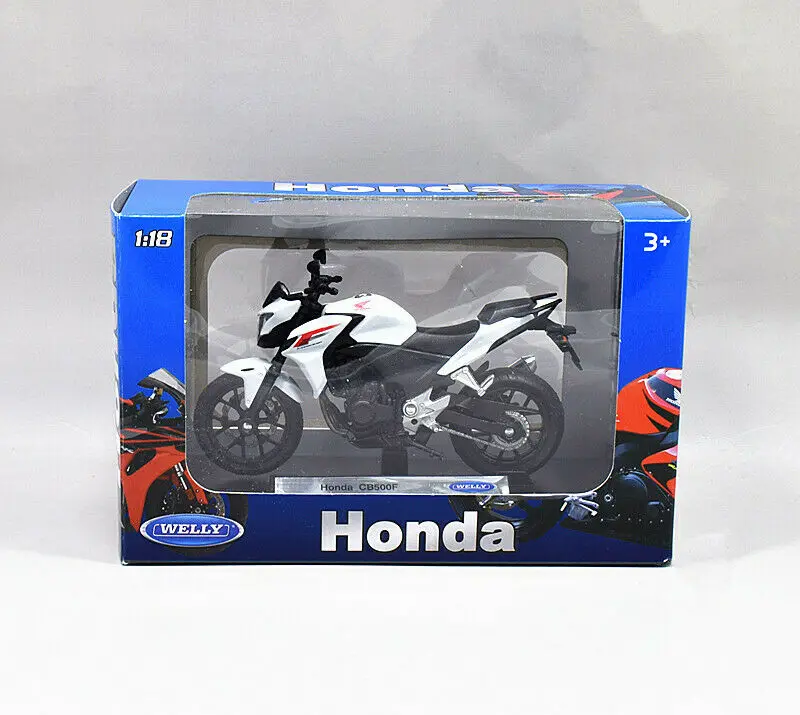 Welly 1:18 Honda CB500F модель мотоцикла велосипед игрушка Новый в коробке| |