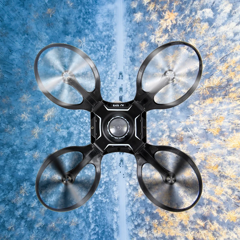 Складной мини самолет FPV Радиоуправляемый Дрон 480P камера ручной сенсор 4 оси RC