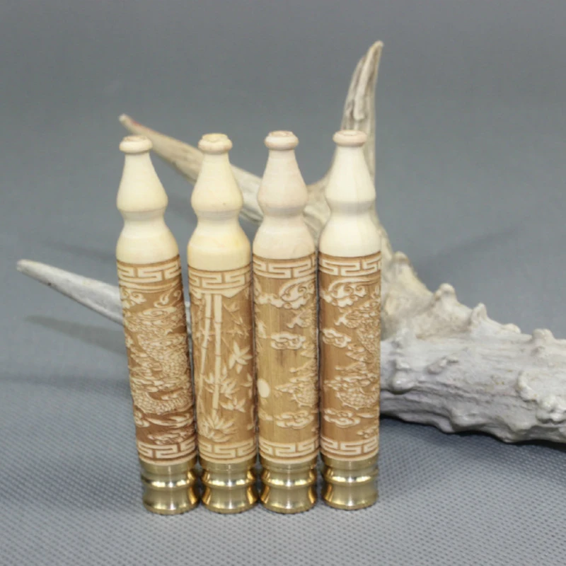 12 мм Пан Ян Дерева Прекрасно Круглый Рупор Деревянные Фильтр Петля Тип Мини