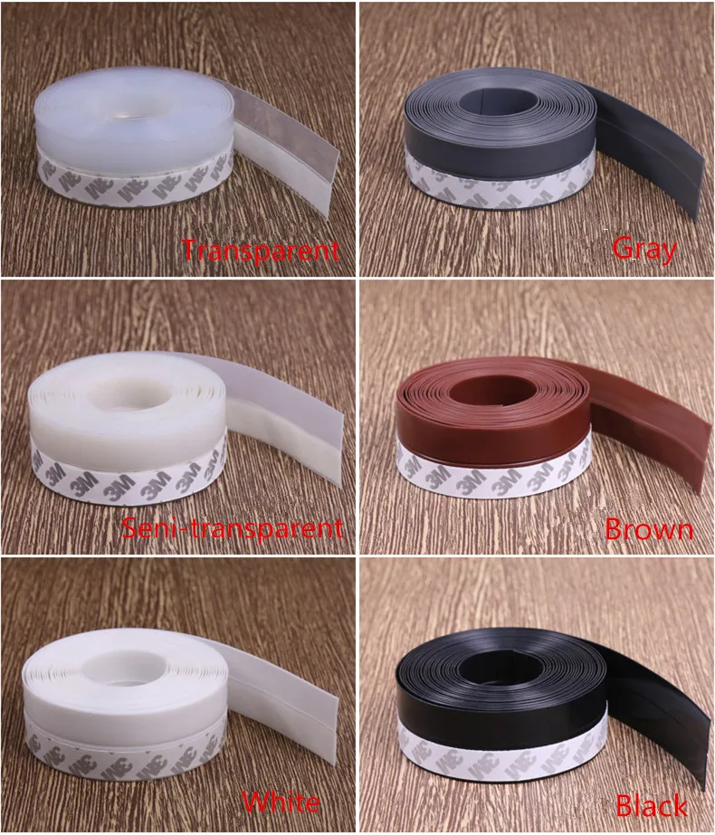 5 м/лот резиновый уплотнитель двери полосы окно осадка пыли насекомых