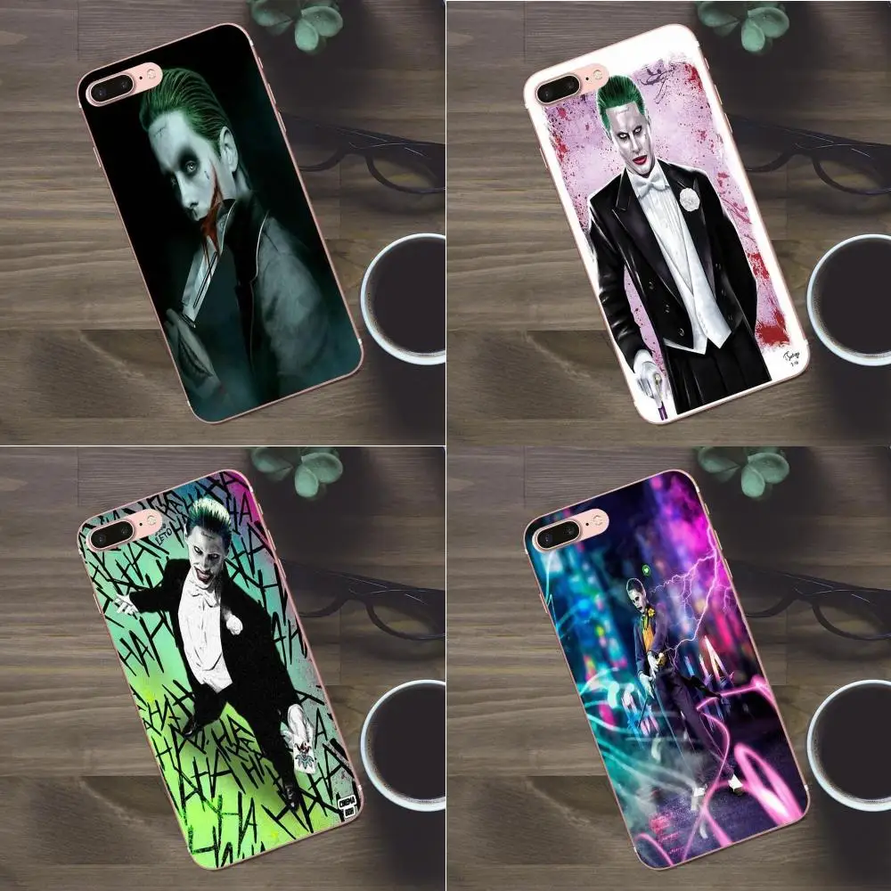 Мягкий чехол для телефона Bixedx Jared Leto Joker Huawei G8 Honor 5C 5X6 6X7 8 9 Y5II Mate P7 P8 P9 P10 P20 Lite Plus 2017 |