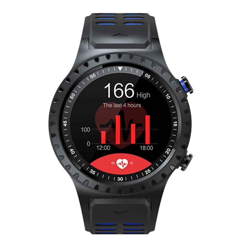 Blue Northedge gps Смарт часы Бег Спорт gps телефон с часами Bluetooth Вызов смартфон водонепроницаемый сердечного ритма компас Высота часы - Цвет: Blue