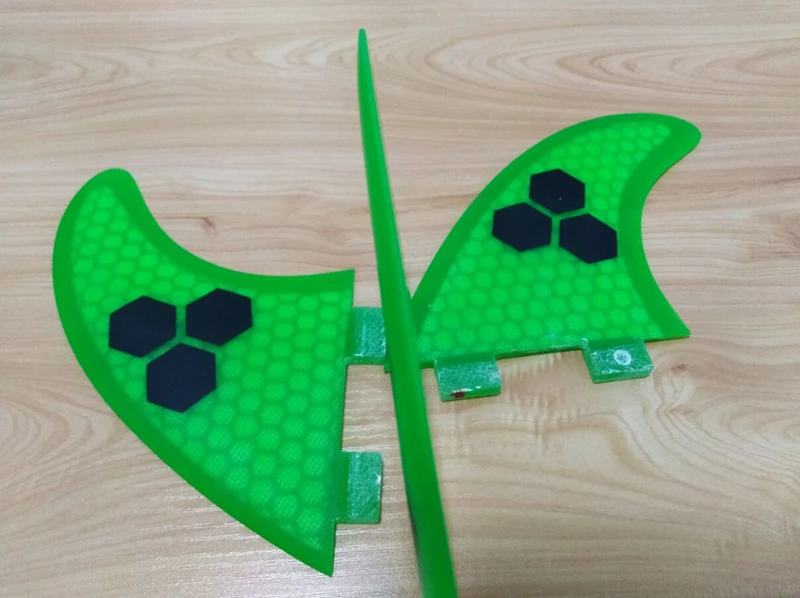 FCS G5 Fin Surf стекловолокно фасетчатый Киль Quilhas tri/Набор Средний размер выпрямитель для серфинга FCS плавники для доски для серфинга 3 шт./компл