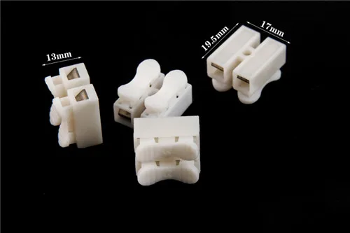 10 шт. пружинный быстрый соединитель провода 2p G7 Сращивание с зажимом для кабеля 2