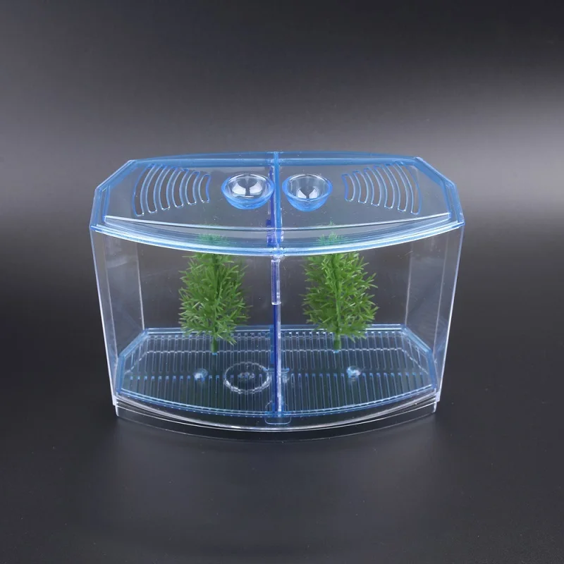 Мини аквариум Betta Box прозрачный светодиодный светильник Arcylic коробка для