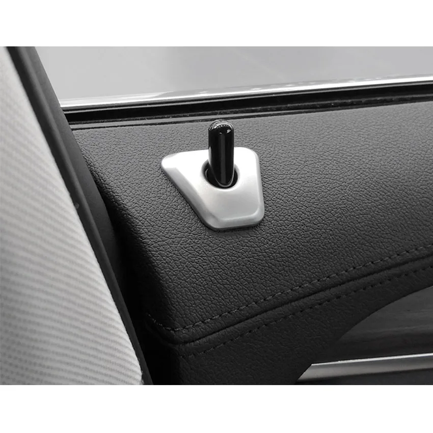 

Подходит для BMW 5 серии G30 G38 525li 530li 2018, штифт для оконного и дверного замка автомобиля, декоративная крышка, стильная наклейка, 4 шт., аксессуар...