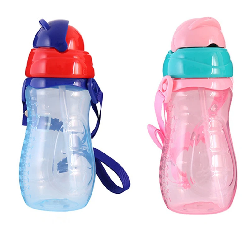 MMBABY 2019 Детская Бутылочка из ПП Милая бутылочка для кормления с рисунком молока
