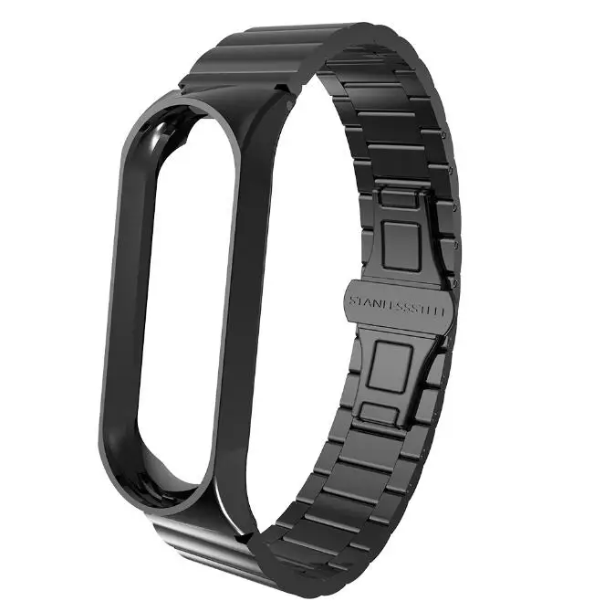 D01 Nennbo, браслет на запястье, ремешок для Xiaomi Mi Band 3 MiBand 3, металлический браслет, ремешок на запястье из нержавеющей стали - Цвет: D01