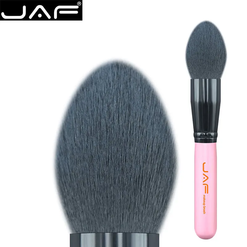 Кисть JAF 18SKYG коническая кубуки с точечным наконечником для нанесения румян или контурных оттенков на щеки и виски - Handle Color: Pink 18SKG
