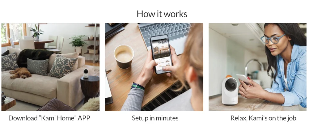 YI Kami домашняя интеллектуальная камера 1080P IP Cam, охранное наблюдение, отслеживание движения, 2-Way аудио, Режим конфиденциальности, 6 месяцев, бесплатное облако