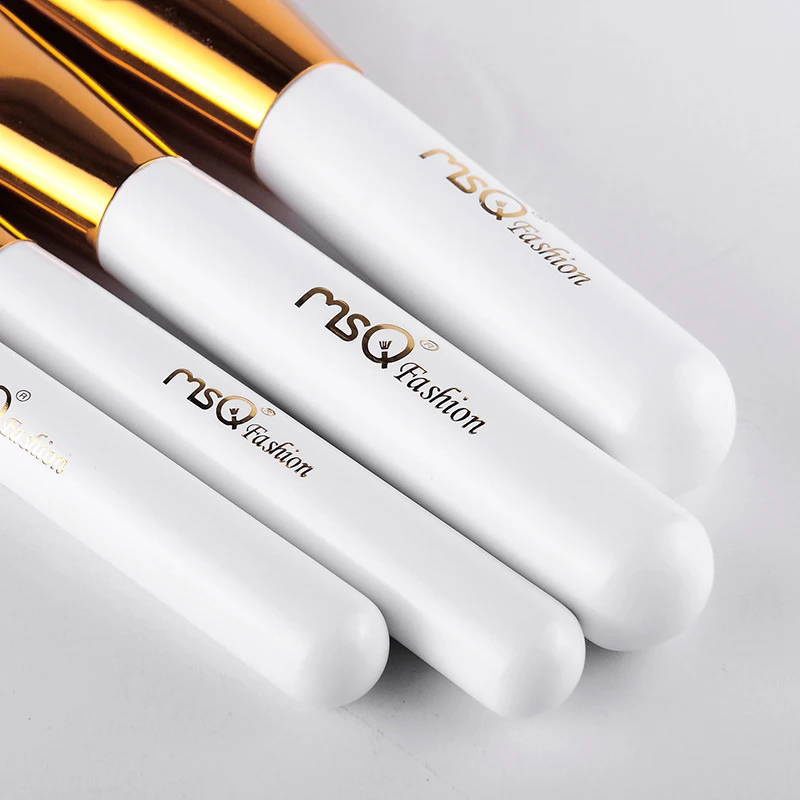 MSQ Professional Makeup Brushes Set High Quality 15 Pcs Tools Kit Premium Full Function Blending Powder Foundation Brush | Красота и