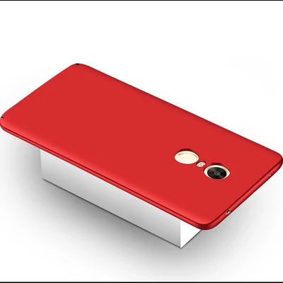 Чехол для телефона бампер ПК Пластиковый Чехол на для Xiaomi Redmi Note 4 4X задняя крышка защитная оболочка Redmi Note 5A Redmi 5 5 Plus чехол s - Цвет: Red