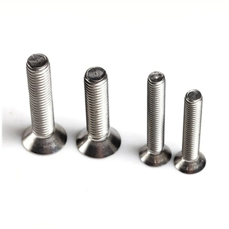50 шт. M1 M1.2 M1.4 M2 M 2 5 M3 DIN965 нержавеющая сталь потайная плоская головка philips микро