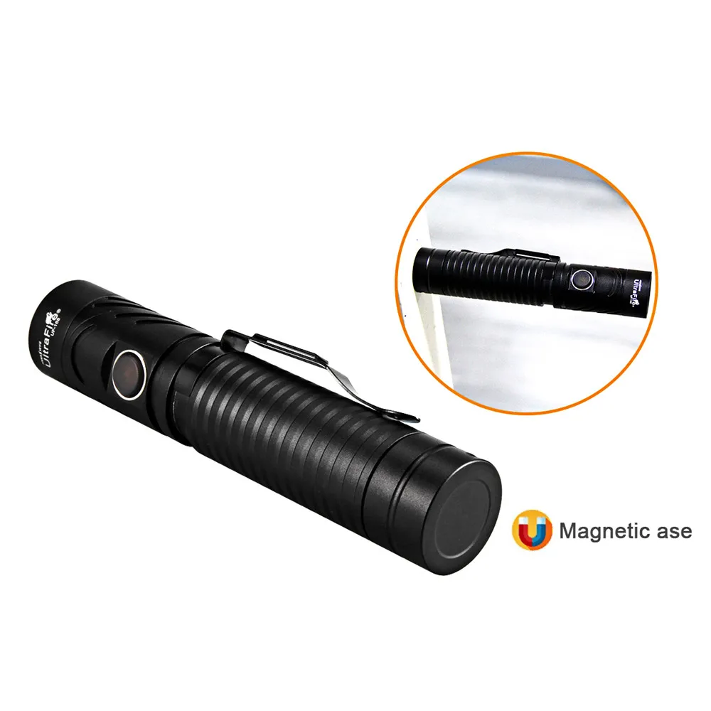 Ultrafire UF-168 18650 usb зарядный фонарь, головной светильник CREE XM-LT6 1200LM светодиодный светильник, магнитный Многофункциональный осветитель, 4 режима