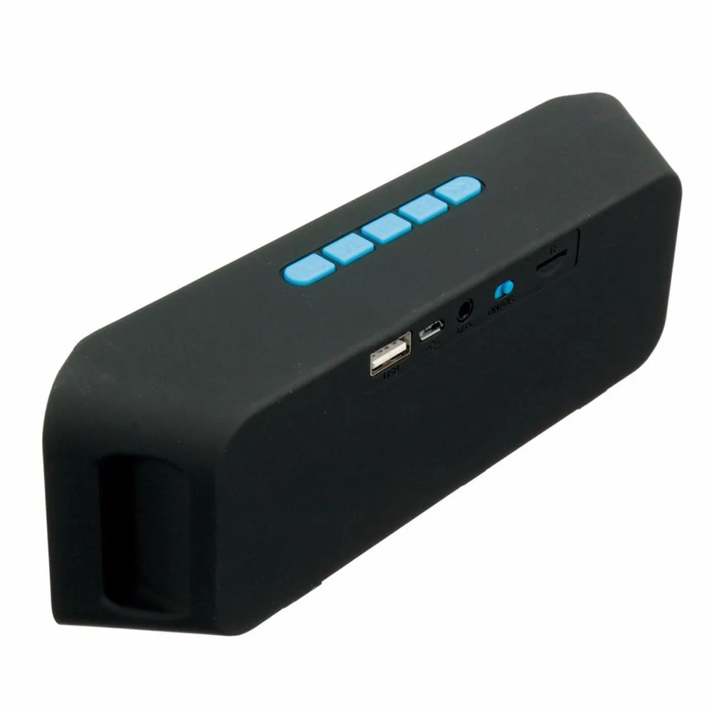 Sc208 Bluetooth 4 0 портативный беспроводной динамик TF USB FM радио спортивный bluetooth бас