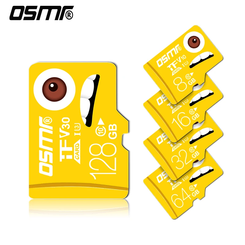 R08 TF/sd-карта Оригинальная карта памяти U3 64 Гб 128 ГБ microsd 32 высокоскоростная Флешка