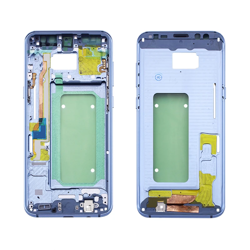 Netcosy для samsung S8 G950 S8 Plus G955 пластина средней рамы с ободком Крышка корпуса Замена для samsung S9 G960 S9 Plus G965
