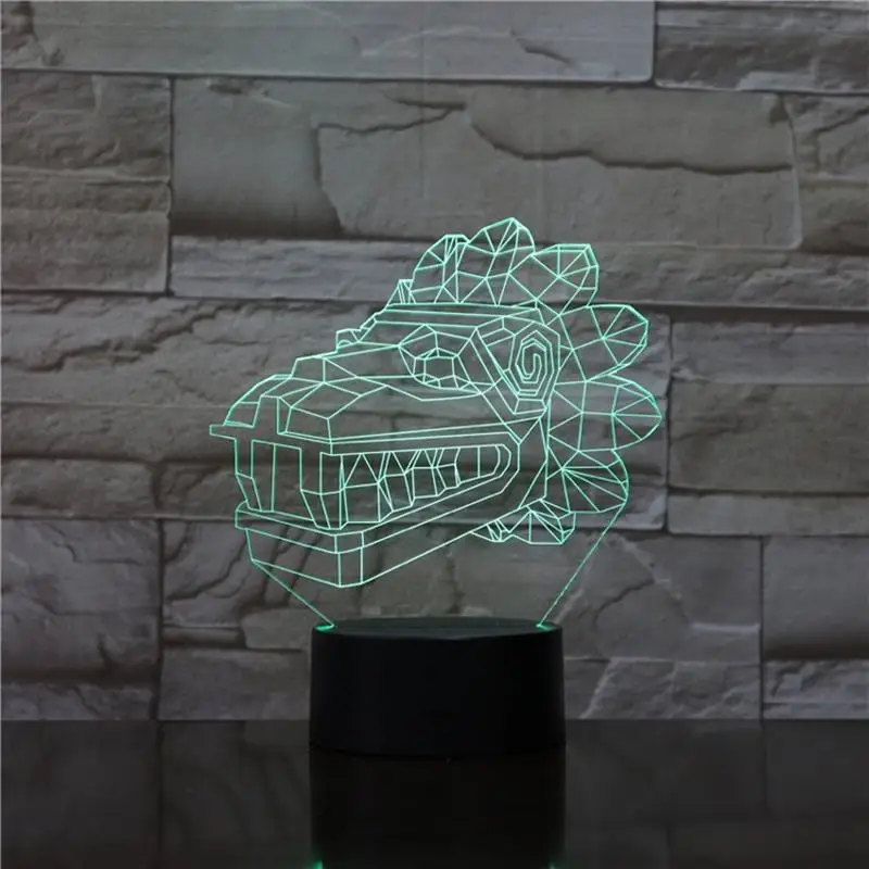 3D светильник новинка настольная лампа иллюзия RGB многоцветная светодиодная