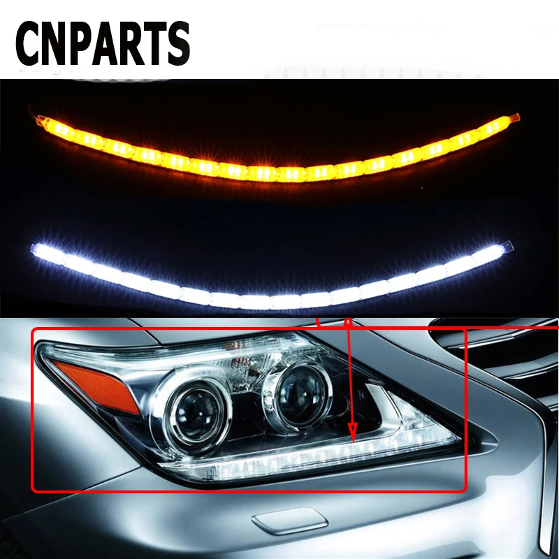 Дневные хосветодиодный огни CNPARTS для Citroen C5 C4 Mini Cooper Opel Astra H G J Vectra C Saab 2 шт.|Фара