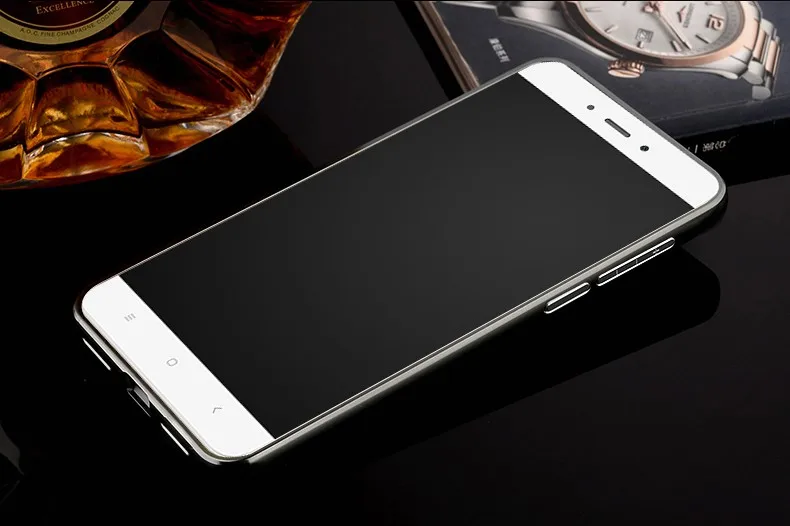 Для Xiaomi Redmi 4 Pro Prime чехол Роскошный металлический алюминиевый каркас+ зеркальная Пластиковая Задняя крышка 2 в 1 чехол для Xiaomi Redmi 4pro 32G