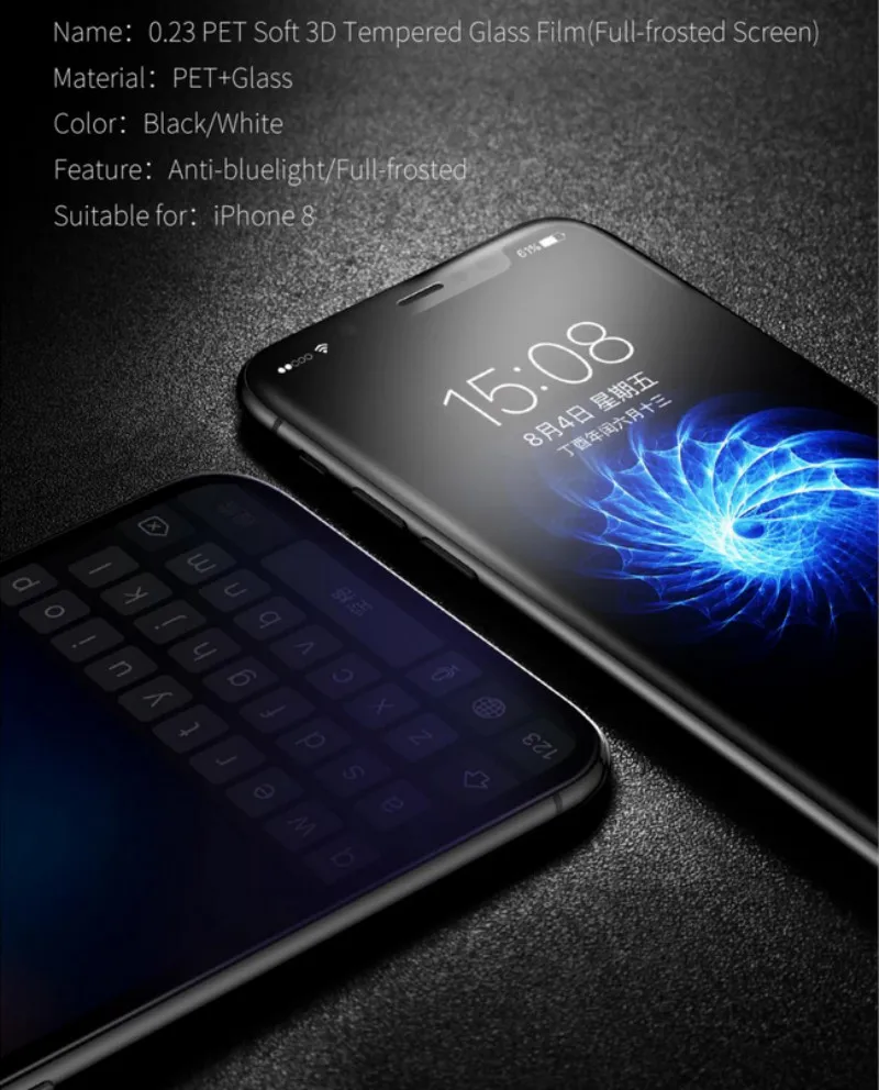 Закаленное стекло baseus для iPhone X, защитная ультратонкая 3D Защитная пленка с боковым краем 9H для iPhone 10