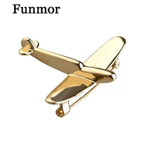 high quality gold color airplane brooch pin cool brooches for kid scarf hat backpack cardigan bijouterie gold color joias broche