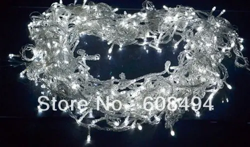 

400 LED 50M/164FT Wedding Party Christmas Fairy String Lights for Christmass XMAS Wedding Garland party decoration 220V EU-WHITE