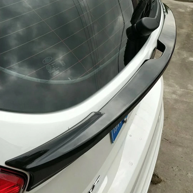 Для Ford Focus спойлер высокого качества ABS Материал заднее крыло черный Задний 2015