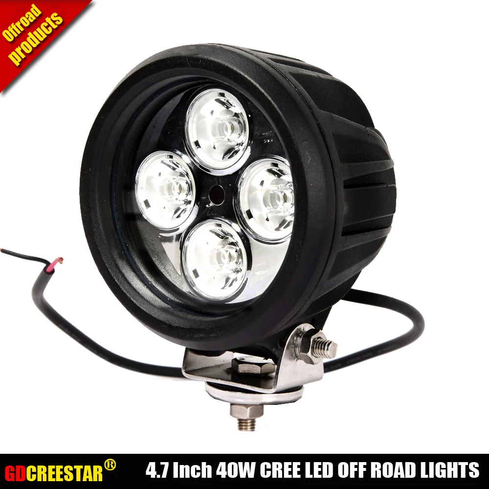 5 дюймовый круглый 40 Вт светодиодный противотуманная фара 12V 24V Led пятно света