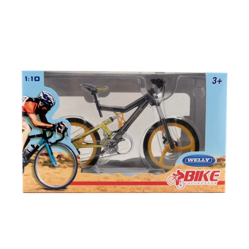 Welly/масштаб 1:10/модель литая велосипедная игрушка/велосипед FS Evolution Bike/деликатная