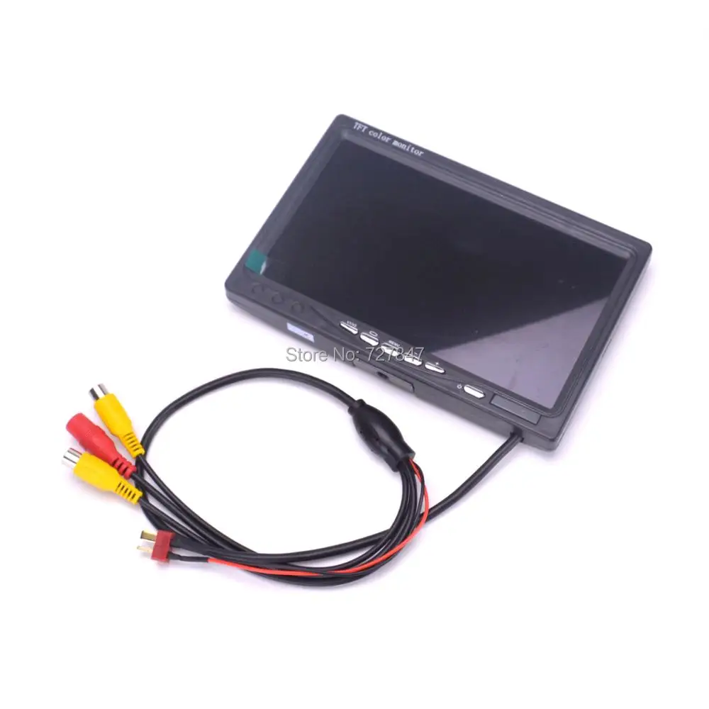 Ips NO blue 7 &quotlcd цветной монитор 1024x600 + ProDVR Pro DVR мини видео аудио рекордер для FPV
