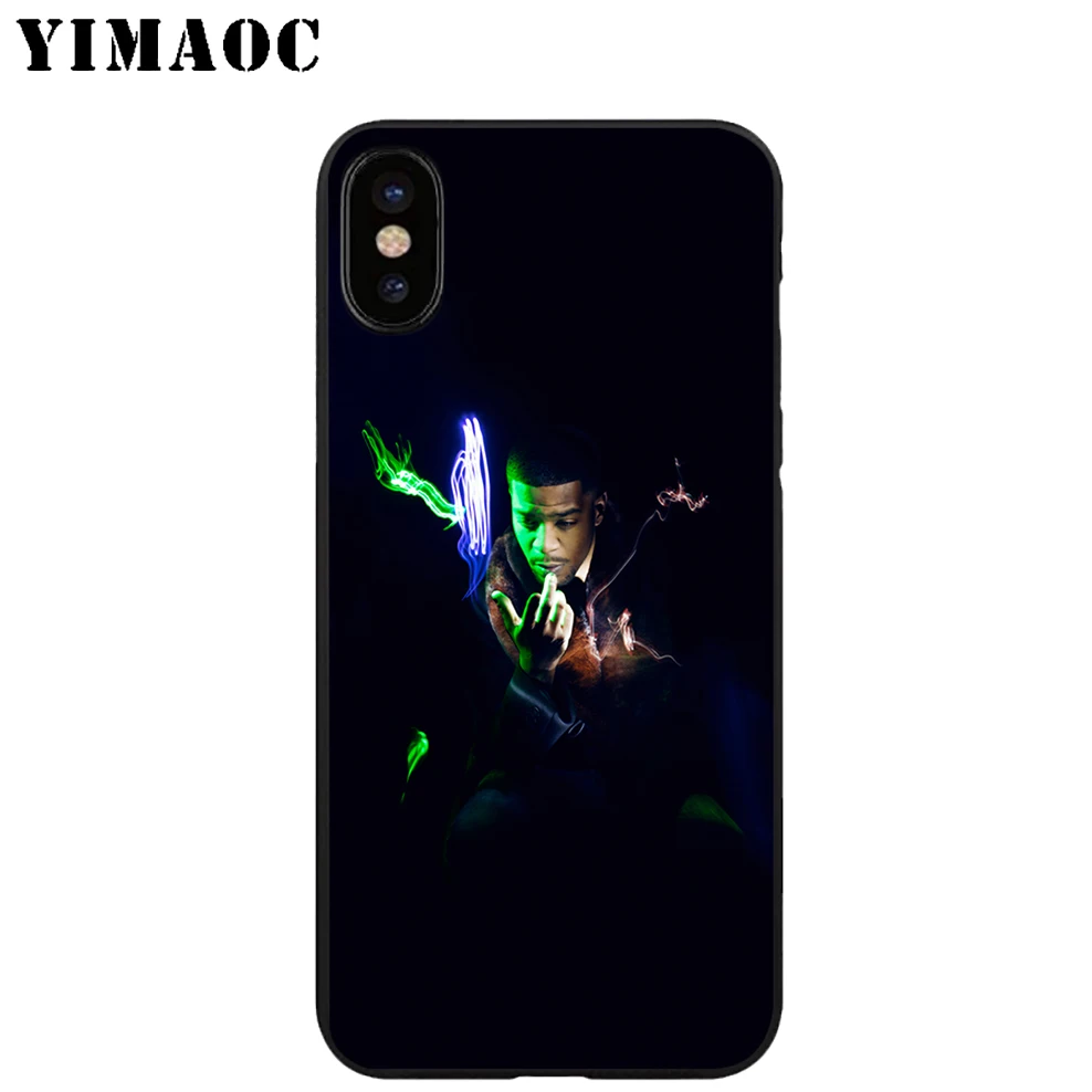 YIMAOC Кид кади Мягкий ТПУ Черный силиконовый чехол для iPhone X или 10 8 7 6 6S Plus 5 5S SE Xr Xs Max |